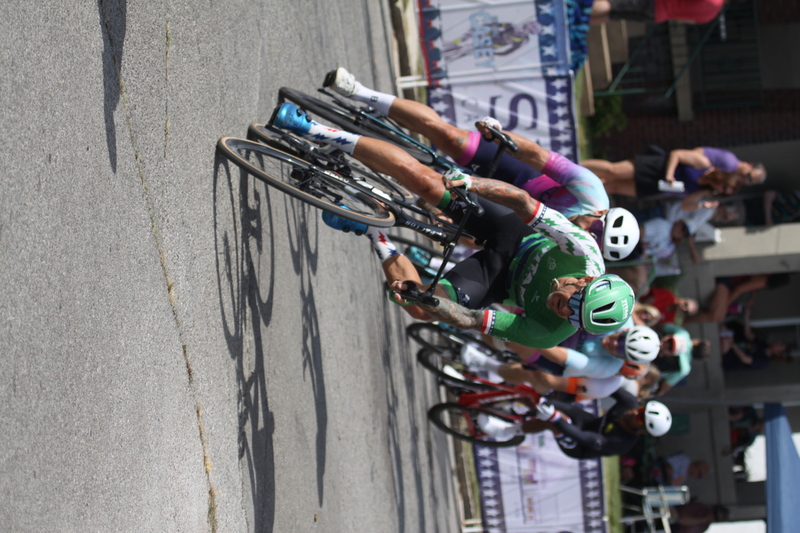 Giro della Montagna 2025 C -XXV.jpg :: Giro della Montagna 2025/Gateway Cup 2025 - August 31st 2025 - Masters 40+ CAT 1-4 50 Minute race, Field of 150 - The Giro della Montagna presented by Volpi Foods - the third stop of the Bommarito Audi West County Gateway Cup and the final event on the American Criterium Cup. The course is called - The Hill - for a reason long and rectangular the uphill race from turn 2 to turn 3 decides the race. Turn 4 leads to a Mach 5 downhill sprint, making lap positioning critical. - Presented by Volpi Foods - USA Cycling 