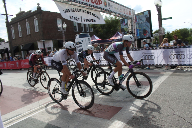 Giro della Montagna 2025 D -VI.jpg :: Giro della Montagna 2025/Gateway Cup 2025 - August 31st 2025 - CAT 2-3, 55 Minutes of racing, a field of 150, The Giro della Montagna presented by VOLPI FOODS - the third stop of the Bommarito Audi West County Gateway Cup and the final event on the America Criterium Cup circuit. The course is called -The Hill- for a reason long and rectangular, the uphill race from turn 2 to turn 3 decides the race. Turn 4 leads to a Mach 5 uphill sprint, making lap positioning critical. - presented by VOLPI FOODS - USA Cycling offers various license for cyclists including annual and one-day options, to participate in sanctioned events across the country. -USA Cycling- This license allows unlimited access to over 3,000 USA Cycling -Sanctionedevents throughout the year, provides insurance coverage during events, and supports athlete development programs. It is valid until December 31st of the year purchased. International Race License - This license is required for cyclists wishing to compete in international events and must be obtained prior to registration for competitions like the World Championships. -USA Cycling website-