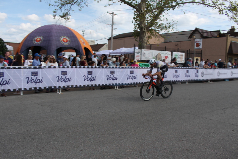Giro della Montagna 2025 D -XII.jpg :: Giro della Montagna 2025/Gateway Cup 2025 - August 31st 2025 - CAT 2-3, 55 Minutes of racing, a field of 150, The Giro della Montagna presented by VOLPI FOODS - the third stop of the Bommarito Audi West County Gateway Cup and the final event on the America Criterium Cup circuit. The course is called -The Hill- for a reason long and rectangular, the uphill race from turn 2 to turn 3 decides the race. Turn 4 leads to a Mach 5 uphill sprint, making lap positioning critical. - presented by VOLPI FOODS - USA Cycling offers various license for cyclists including annual and one-day options, to participate in sanctioned events across the country. -USA Cycling- This license allows unlimited access to over 3,000 USA Cycling -Sanctionedevents throughout the year, provides insurance coverage during events, and supports athlete development programs. It is valid until December 31st of the year purchased. International Race License - This license is required for cyclists wishing to compete in international events and must be obtained prior to registration for competitions like the World Championships. -USA Cycling website-