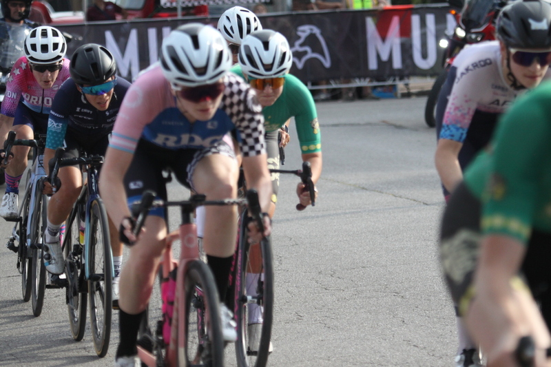 Giro della Montagna 2025 E -LII.jpg :: Giro della Montagna 2025/Gateway Cup 2025 - American Criterium Cup 2025- August 31st 2025 - Women's Pro Cycling, CAT 1-2, 70 minutes of racing, a field of 150, The Giro della Montagna presented by VOLPI FOODS - the third stop of the Bommarito Audi West County Gateway Cup and the final event on the American Criterium Cup. The course is called -The Hill- for a reason long and rectangular the uphill race from turn 2 to turn 3 decides the race. Turn 4 leads to a Mach 5 downhill sprint, making lap positioning critical. -presented by VOLPI FOODS- Stop 6 - Bommarito Audi West County Gateway Cup, Four days of racing over Labor Day Weekend, The Bommarito Audi West County Gateway Cup feature four of St. Louis Signature neighborhoods and the final stage of the American Criterium Cup at the Classic Giro della Montagna Criterium. - USA Cycling -