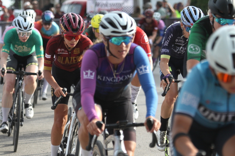 Giro della Montagna 2025 E -LXIII.jpg :: Giro della Montagna 2025/Gateway Cup 2025 - American Criterium Cup 2025- August 31st 2025 - Women's Pro Cycling, CAT 1-2, 70 minutes of racing, a field of 150, The Giro della Montagna presented by VOLPI FOODS - the third stop of the Bommarito Audi West County Gateway Cup and the final event on the American Criterium Cup. The course is called -The Hill- for a reason long and rectangular the uphill race from turn 2 to turn 3 decides the race. Turn 4 leads to a Mach 5 downhill sprint, making lap positioning critical. -presented by VOLPI FOODS- Stop 6 - Bommarito Audi West County Gateway Cup, Four days of racing over Labor Day Weekend, The Bommarito Audi West County Gateway Cup feature four of St. Louis Signature neighborhoods and the final stage of the American Criterium Cup at the Classic Giro della Montagna Criterium. - USA Cycling -