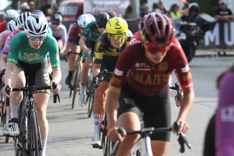 Giro della Montagna 2025 E -LXIV.jpg :: Giro della Montagna 2025/Gateway Cup 2025 - American Criterium Cup 2025- August 31st 2025 - Women's Pro Cycling, CAT 1-2, 70 minutes of racing, a field of 150, The Giro della Montagna presented by VOLPI FOODS - the third stop of the Bommarito Audi West County Gateway Cup and the final event on the American Criterium Cup. The course is called -The Hill- for a reason long and rectangular the uphill race from turn 2 to turn 3 decides the race. Turn 4 leads to a Mach 5 downhill sprint, making lap positioning critical. -presented by VOLPI FOODS- Stop 6 - Bommarito Audi West County Gateway Cup, Four days of racing over Labor Day Weekend, The Bommarito Audi West County Gateway Cup feature four of St. Louis Signature neighborhoods and the final stage of the American Criterium Cup at the Classic Giro della Montagna Criterium. - USA Cycling -