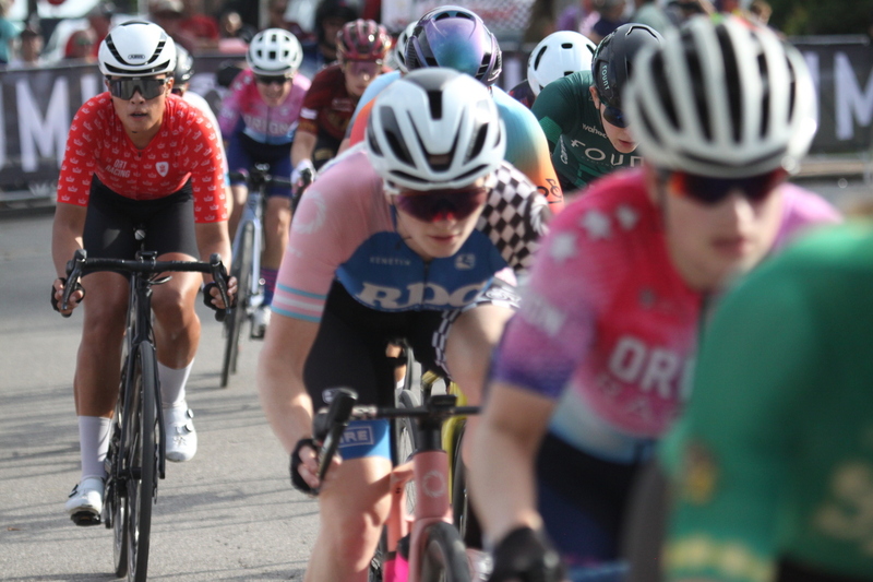 Giro della Montagna 2025 E -LXVI.jpg :: Giro della Montagna 2025/Gateway Cup 2025 - American Criterium Cup 2025- August 31st 2025 - Women's Pro Cycling, CAT 1-2, 70 minutes of racing, a field of 150, The Giro della Montagna presented by VOLPI FOODS - the third stop of the Bommarito Audi West County Gateway Cup and the final event on the American Criterium Cup. The course is called -The Hill- for a reason long and rectangular the uphill race from turn 2 to turn 3 decides the race. Turn 4 leads to a Mach 5 downhill sprint, making lap positioning critical. -presented by VOLPI FOODS- Stop 6 - Bommarito Audi West County Gateway Cup, Four days of racing over Labor Day Weekend, The Bommarito Audi West County Gateway Cup feature four of St. Louis Signature neighborhoods and the final stage of the American Criterium Cup at the Classic Giro della Montagna Criterium. - USA Cycling -