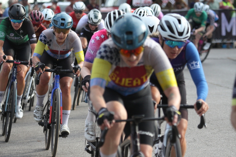 Giro della Montagna 2025 E -LXXIV.jpg :: Giro della Montagna 2025/Gateway Cup 2025 - American Criterium Cup 2025- August 31st 2025 - Women's Pro Cycling, CAT 1-2, 70 minutes of racing, a field of 150, The Giro della Montagna presented by VOLPI FOODS - the third stop of the Bommarito Audi West County Gateway Cup and the final event on the American Criterium Cup. The course is called -The Hill- for a reason long and rectangular the uphill race from turn 2 to turn 3 decides the race. Turn 4 leads to a Mach 5 downhill sprint, making lap positioning critical. -presented by VOLPI FOODS- Stop 6 - Bommarito Audi West County Gateway Cup, Four days of racing over Labor Day Weekend, The Bommarito Audi West County Gateway Cup feature four of St. Louis Signature neighborhoods and the final stage of the American Criterium Cup at the Classic Giro della Montagna Criterium. - USA Cycling -