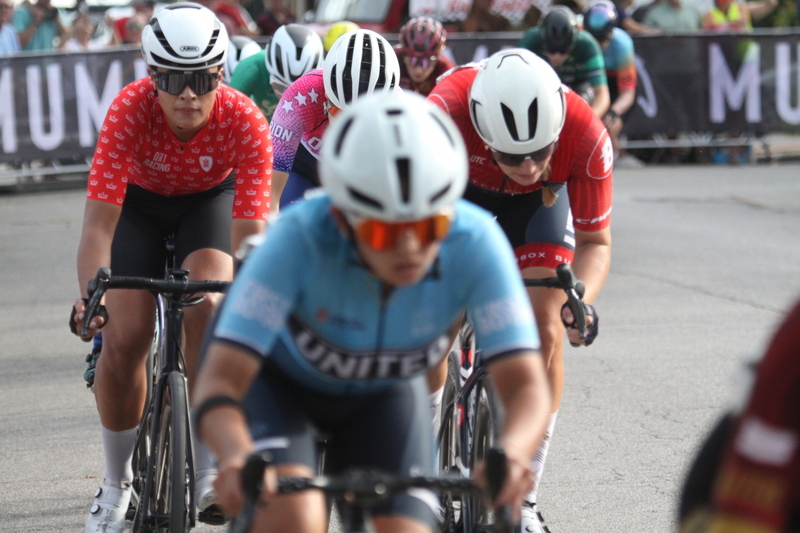Giro della Montagna 2025 E -LXXVII.jpg :: Giro della Montagna 2025/Gateway Cup 2025 - American Criterium Cup 2025- August 31st 2025 - Women's Pro Cycling, CAT 1-2, 70 minutes of racing, a field of 150, The Giro della Montagna presented by VOLPI FOODS - the third stop of the Bommarito Audi West County Gateway Cup and the final event on the American Criterium Cup. The course is called -The Hill- for a reason long and rectangular the uphill race from turn 2 to turn 3 decides the race. Turn 4 leads to a Mach 5 downhill sprint, making lap positioning critical. -presented by VOLPI FOODS- Stop 6 - Bommarito Audi West County Gateway Cup, Four days of racing over Labor Day Weekend, The Bommarito Audi West County Gateway Cup feature four of St. Louis Signature neighborhoods and the final stage of the American Criterium Cup at the Classic Giro della Montagna Criterium. - USA Cycling -