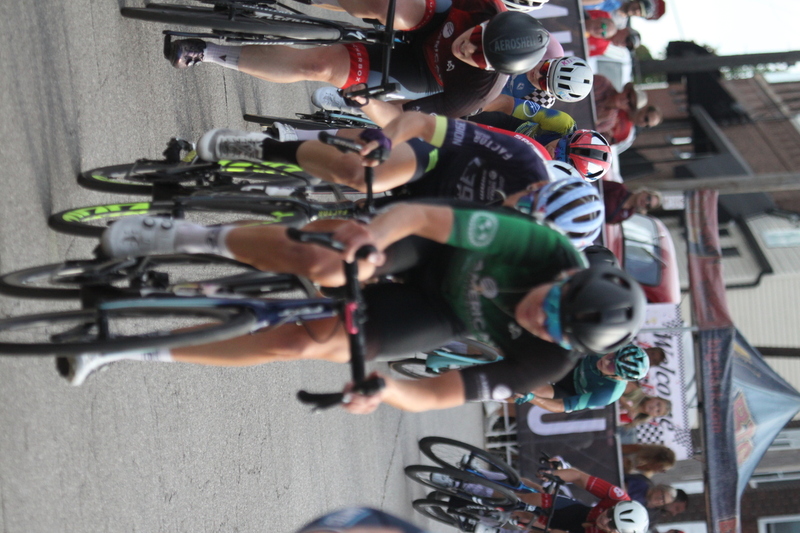 Giro della Montagna 2025 E -LXXXIV.jpg :: Giro della Montagna 2025/Gateway Cup 2025 - American Criterium Cup 2025 - Women's Pro 1-2, 70 minutes of racing, a field 150, Stop 6 - Bommarito Audi West County Gateway Cup, Four days of racing over Labor Day Weekend, The Bommarito Audi West County Gateway Cup feature four of St. Louis signature neighborhoods and the final stage of the American Criterium Cup at the Classic Giro della Montagna Criterium. -USA Cycling- Pelton - in a bicycle race, the term -peloton- refers to the main group of riders, also known as the -pack- or -bunch.- Riders race in a pack to draft, which means they ride closely together to save energy and improve speed.   