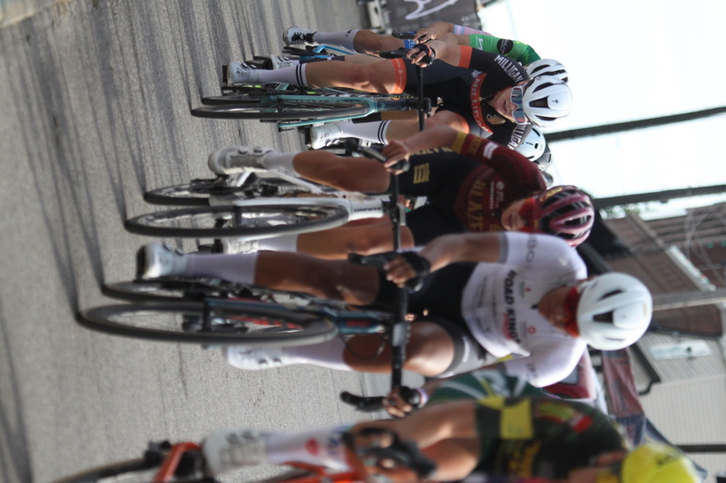 Giro della Montagna 2025 E -XXXIX.jpg :: Giro della Montagna 2025/Gateway Cup 2025 - American Criterium Cup 2025- August 31st 2025 - Women's Pro Cycling, CAT 1-2, 70 minutes of racing, a field of 150, The Giro della Montagna presented by VOLPI FOODS - the third stop of the Bommarito Audi West County Gateway Cup and the final event on the American Criterium Cup. The course is called -The Hill- for a reason long and rectangular the uphill race from turn 2 to turn 3 decides the race. Turn 4 leads to a Mach 5 downhill sprint, making lap positioning critical. -presented by VOLPI FOODS- Stop 6 - Bommarito Audi West County Gateway Cup, Four days of racing over Labor Day Weekend, The Bommarito Audi West County Gateway Cup feature four of St. Louis Signature neighborhoods and the final stage of the American Criterium Cup at the Classic Giro della Montagna Criterium. - USA Cycling -