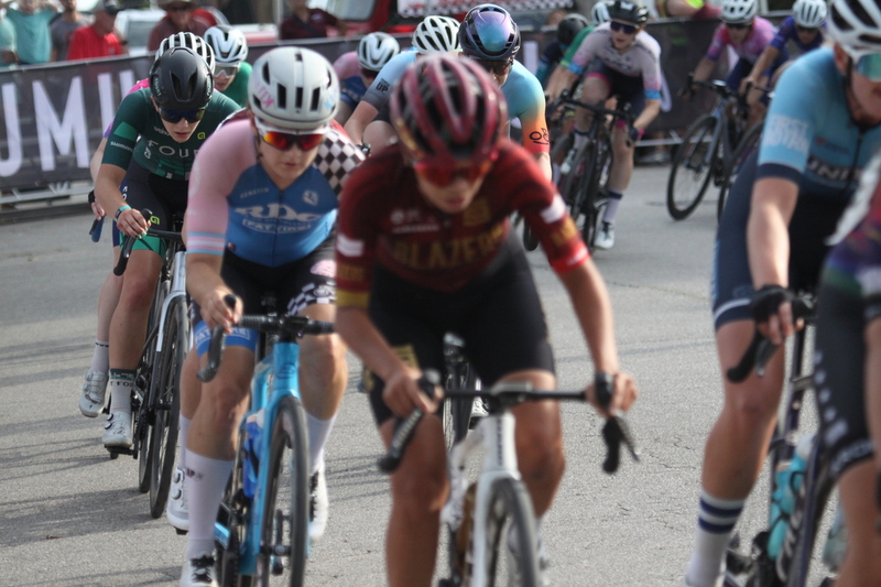 Giro della Montagna 2025 E -XXXXIV.jpg :: Giro della Montagna 2025/Gateway Cup 2025 - American Criterium Cup 2025- August 31st 2025 - Women's Pro Cycling, CAT 1-2, 70 minutes of racing, a field of 150, The Giro della Montagna presented by VOLPI FOODS - the third stop of the Bommarito Audi West County Gateway Cup and the final event on the American Criterium Cup. The course is called -The Hill- for a reason long and rectangular the uphill race from turn 2 to turn 3 decides the race. Turn 4 leads to a Mach 5 downhill sprint, making lap positioning critical. -presented by VOLPI FOODS- Stop 6 - Bommarito Audi West County Gateway Cup, Four days of racing over Labor Day Weekend, The Bommarito Audi West County Gateway Cup feature four of St. Louis Signature neighborhoods and the final stage of the American Criterium Cup at the Classic Giro della Montagna Criterium. - USA Cycling -