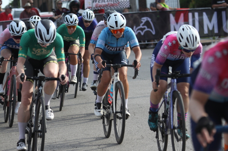 Giro della Montagna 2025 E -XXXXIX.jpg :: Giro della Montagna 2025/Gateway Cup 2025 - American Criterium Cup 2025- August 31st 2025 - Women's Pro Cycling, CAT 1-2, 70 minutes of racing, a field of 150, The Giro della Montagna presented by VOLPI FOODS - the third stop of the Bommarito Audi West County Gateway Cup and the final event on the American Criterium Cup. The course is called -The Hill- for a reason long and rectangular the uphill race from turn 2 to turn 3 decides the race. Turn 4 leads to a Mach 5 downhill sprint, making lap positioning critical. -presented by VOLPI FOODS- Stop 6 - Bommarito Audi West County Gateway Cup, Four days of racing over Labor Day Weekend, The Bommarito Audi West County Gateway Cup feature four of St. Louis Signature neighborhoods and the final stage of the American Criterium Cup at the Classic Giro della Montagna Criterium. - USA Cycling -