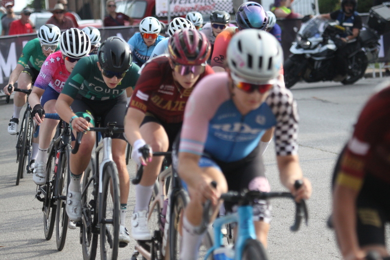 Giro della Montagna 2025 E -XXXXVI.jpg :: Giro della Montagna 2025/Gateway Cup 2025 - American Criterium Cup 2025- August 31st 2025 - Women's Pro Cycling, CAT 1-2, 70 minutes of racing, a field of 150, The Giro della Montagna presented by VOLPI FOODS - the third stop of the Bommarito Audi West County Gateway Cup and the final event on the American Criterium Cup. The course is called -The Hill- for a reason long and rectangular the uphill race from turn 2 to turn 3 decides the race. Turn 4 leads to a Mach 5 downhill sprint, making lap positioning critical. -presented by VOLPI FOODS- Stop 6 - Bommarito Audi West County Gateway Cup, Four days of racing over Labor Day Weekend, The Bommarito Audi West County Gateway Cup feature four of St. Louis Signature neighborhoods and the final stage of the American Criterium Cup at the Classic Giro della Montagna Criterium. - USA Cycling -