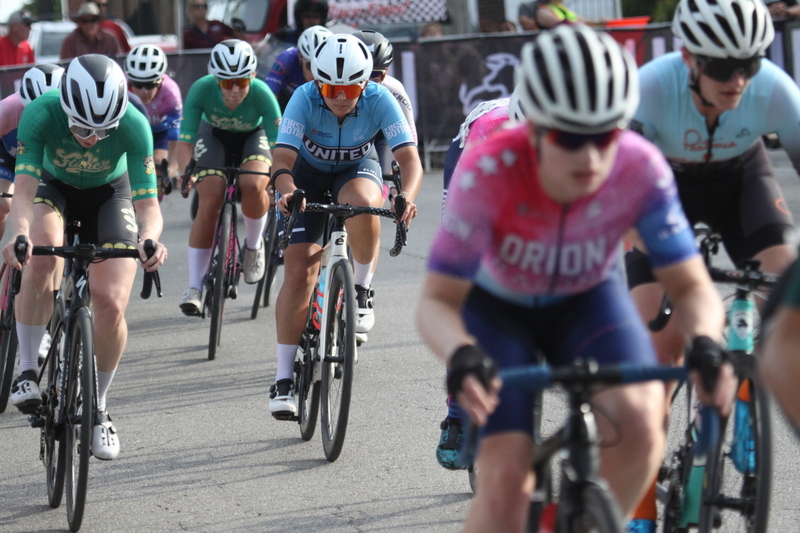 Giro della Montagna 2025 E -XXXXVIII.jpg :: Giro della Montagna 2025/Gateway Cup 2025 - American Criterium Cup 2025- August 31st 2025 - Women's Pro Cycling, CAT 1-2, 70 minutes of racing, a field of 150, The Giro della Montagna presented by VOLPI FOODS - the third stop of the Bommarito Audi West County Gateway Cup and the final event on the American Criterium Cup. The course is called -The Hill- for a reason long and rectangular the uphill race from turn 2 to turn 3 decides the race. Turn 4 leads to a Mach 5 downhill sprint, making lap positioning critical. -presented by VOLPI FOODS- Stop 6 - Bommarito Audi West County Gateway Cup, Four days of racing over Labor Day Weekend, The Bommarito Audi West County Gateway Cup feature four of St. Louis Signature neighborhoods and the final stage of the American Criterium Cup at the Classic Giro della Montagna Criterium. - USA Cycling -