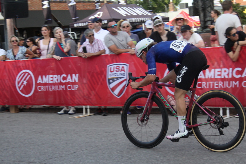 Giro della Montagna 2025 F -CI.jpg :: Giro della Montagna 2025, Gateway Cup 2025, August 31st 2025, Men's CAT 1, 70 Minutes of racing, a field of 150- The Giro della Montagna presented by VOLPI FOODS - the third stop of the Bommarito Audi West County Gateway Cup and the final event on the American Criterium Cup. The course is called -The Hill- for a reason long and rectangular the uphill race from turn 2 to turn 3 decides the race. Turn 4 leads to a Mach 5 downhill sprint, making lap positioning critical. -Presented by VOLPI FOODS- Category 1 (CAT I) The highest level, reserved for elite riders who have demonstrated exceptional skill and performance. -USA Cycling- UCI Racing License - Designed for individuals racing in UCI events on US soil or abroad, USA Cycling's International Membership grants you immediate access to thousands bike races around the world. -USA Cycling-