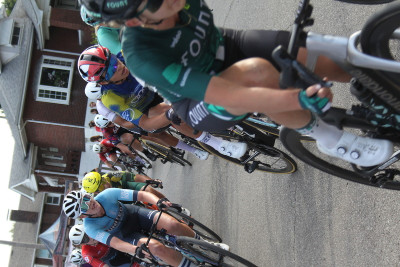 Giro della Montagna 2025 F -I.jpg :: Giro della Montagna 2025/Gateway Cup 2025 - American Criterium Cup 2025 - Women's Pro 1-2, 70 minutes of racing, a field 150, Stop 6 - Bommarito Audi West County Gateway Cup, Four days of racing over Labor Day Weekend, The Bommarito Audi West County Gateway Cup feature four of St. Louis signature neighborhoods and the final stage of the American Criterium Cup at the Classic Giro della Montagna Criterium. -USA Cycling- Pelton - in a bicycle race, the term -peloton- refers to the main group of riders, also known as the -pack- or -bunch.- Riders race in a pack to draft, which means they ride closely together to save energy and improve speed.   