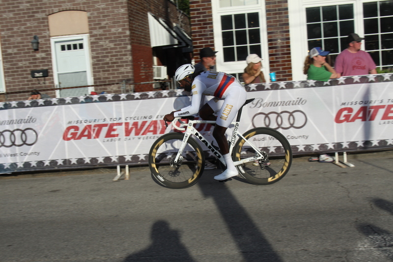Giro della Montagna 2025 F -LXVIII.jpg :: Giro della Montagna 2025, Gateway Cup 2025, August 31st 2025, Men's CAT 1, 70 Minutes of racing, a field of 150- The Giro della Montagna presented by VOLPI FOODS - the third stop of the Bommarito Audi West County Gateway Cup and the final event on the American Criterium Cup. The course is called -The Hill- for a reason long and rectangular the uphill race from turn 2 to turn 3 decides the race. Turn 4 leads to a Mach 5 downhill sprint, making lap positioning critical. -Presented by VOLPI FOODS- Category 1 (CAT I) The highest level, reserved for elite riders who have demonstrated exceptional skill and performance. -USA Cycling- UCI Racing License - Designed for individuals racing in UCI events on US soil or abroad, USA Cycling's International Membership grants you immediate access to thousands bike races around the world. -USA Cycling-
