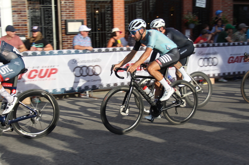 Giro della Montagna 2025 F -LXXVII.jpg :: Giro della Montagna 2025, Gateway Cup 2025, August 31st 2025, Men's CAT 1, 70 Minutes of racing, a field of 150- The Giro della Montagna presented by VOLPI FOODS - the third stop of the Bommarito Audi West County Gateway Cup and the final event on the American Criterium Cup. The course is called -The Hill- for a reason long and rectangular the uphill race from turn 2 to turn 3 decides the race. Turn 4 leads to a Mach 5 downhill sprint, making lap positioning critical. -Presented by VOLPI FOODS- Category 1 (CAT I) The highest level, reserved for elite riders who have demonstrated exceptional skill and performance. -USA Cycling- UCI Racing License - Designed for individuals racing in UCI events on US soil or abroad, USA Cycling's International Membership grants you immediate access to thousands bike races around the world. -USA Cycling-
