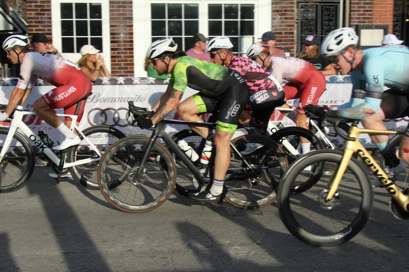 Giro della Montagna 2025 F -LXXXI.jpg :: Giro della Montagna 2025, Gateway Cup 2025, August 31st 2025, Men's CAT 1, 70 Minutes of racing, a field of 150- The Giro della Montagna presented by VOLPI FOODS - the third stop of the Bommarito Audi West County Gateway Cup and the final event on the American Criterium Cup. The course is called -The Hill- for a reason long and rectangular the uphill race from turn 2 to turn 3 decides the race. Turn 4 leads to a Mach 5 downhill sprint, making lap positioning critical. -Presented by VOLPI FOODS- Category 1 (CAT I) The highest level, reserved for elite riders who have demonstrated exceptional skill and performance. -USA Cycling- UCI Racing License - Designed for individuals racing in UCI events on US soil or abroad, USA Cycling's International Membership grants you immediate access to thousands bike races around the world. -USA Cycling-