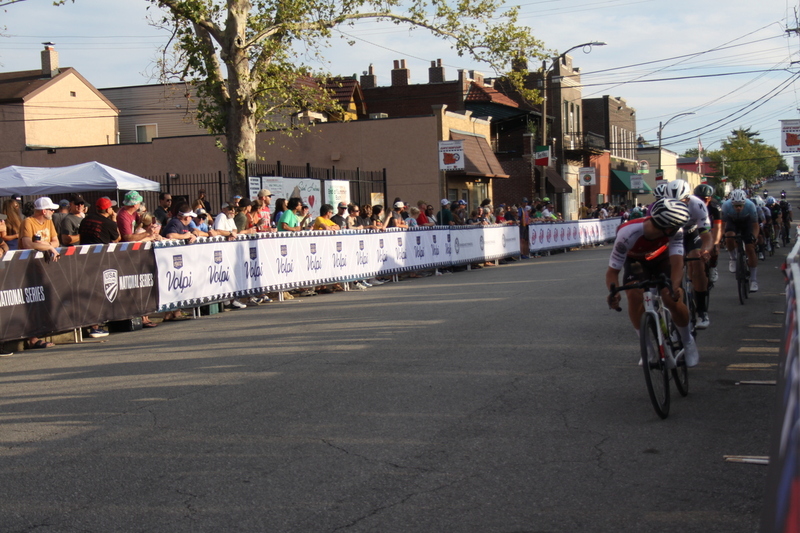 Giro della Montagna 2025 F -LXXXIII.jpg :: Giro della Montagna 2025, Gateway Cup 2025, August 31st 2025, Men's CAT 1, 70 Minutes of racing, a field of 150- The Giro della Montagna presented by VOLPI FOODS - the third stop of the Bommarito Audi West County Gateway Cup and the final event on the American Criterium Cup. The course is called -The Hill- for a reason long and rectangular the uphill race from turn 2 to turn 3 decides the race. Turn 4 leads to a Mach 5 downhill sprint, making lap positioning critical. -Presented by VOLPI FOODS- Category 1 (CAT I) The highest level, reserved for elite riders who have demonstrated exceptional skill and performance. -USA Cycling- UCI Racing License - Designed for individuals racing in UCI events on US soil or abroad, USA Cycling's International Membership grants you immediate access to thousands bike races around the world. -USA Cycling-