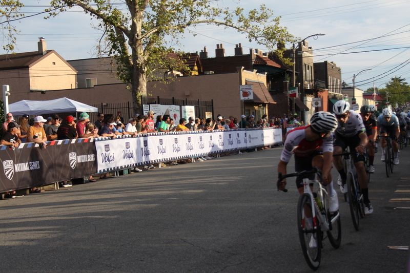 Giro della Montagna 2025 F -LXXXIV.jpg :: Giro della Montagna 2025, Gateway Cup 2025, August 31st 2025, Men's CAT 1, 70 Minutes of racing, a field of 150- The Giro della Montagna presented by VOLPI FOODS - the third stop of the Bommarito Audi West County Gateway Cup and the final event on the American Criterium Cup. The course is called -The Hill- for a reason long and rectangular the uphill race from turn 2 to turn 3 decides the race. Turn 4 leads to a Mach 5 downhill sprint, making lap positioning critical. -Presented by VOLPI FOODS- Category 1 (CAT I) The highest level, reserved for elite riders who have demonstrated exceptional skill and performance. -USA Cycling- UCI Racing License - Designed for individuals racing in UCI events on US soil or abroad, USA Cycling's International Membership grants you immediate access to thousands bike races around the world. -USA Cycling-