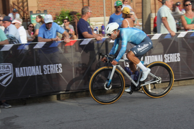 Giro della Montagna 2025 F -LXXXVI.jpg :: Giro della Montagna 2025, Gateway Cup 2025, August 31st 2025, Men's CAT 1, 70 Minutes of racing, a field of 150- The Giro della Montagna presented by VOLPI FOODS - the third stop of the Bommarito Audi West County Gateway Cup and the final event on the American Criterium Cup. The course is called -The Hill- for a reason long and rectangular the uphill race from turn 2 to turn 3 decides the race. Turn 4 leads to a Mach 5 downhill sprint, making lap positioning critical. -Presented by VOLPI FOODS- Category 1 (CAT I) The highest level, reserved for elite riders who have demonstrated exceptional skill and performance. -USA Cycling- UCI Racing License - Designed for individuals racing in UCI events on US soil or abroad, USA Cycling's International Membership grants you immediate access to thousands bike races around the world. -USA Cycling-