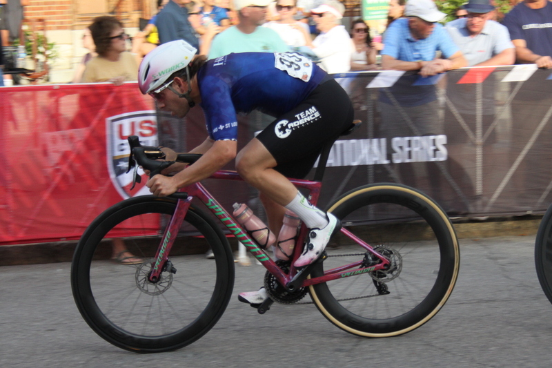Giro della Montagna 2025 F -LXXXXIX.jpg :: Giro della Montagna 2025, Gateway Cup 2025, August 31st 2025, Men's CAT 1, 70 Minutes of racing, a field of 150- The Giro della Montagna presented by VOLPI FOODS - the third stop of the Bommarito Audi West County Gateway Cup and the final event on the American Criterium Cup. The course is called -The Hill- for a reason long and rectangular the uphill race from turn 2 to turn 3 decides the race. Turn 4 leads to a Mach 5 downhill sprint, making lap positioning critical. -Presented by VOLPI FOODS- Category 1 (CAT I) The highest level, reserved for elite riders who have demonstrated exceptional skill and performance. -USA Cycling- UCI Racing License - Designed for individuals racing in UCI events on US soil or abroad, USA Cycling's International Membership grants you immediate access to thousands bike races around the world. -USA Cycling-