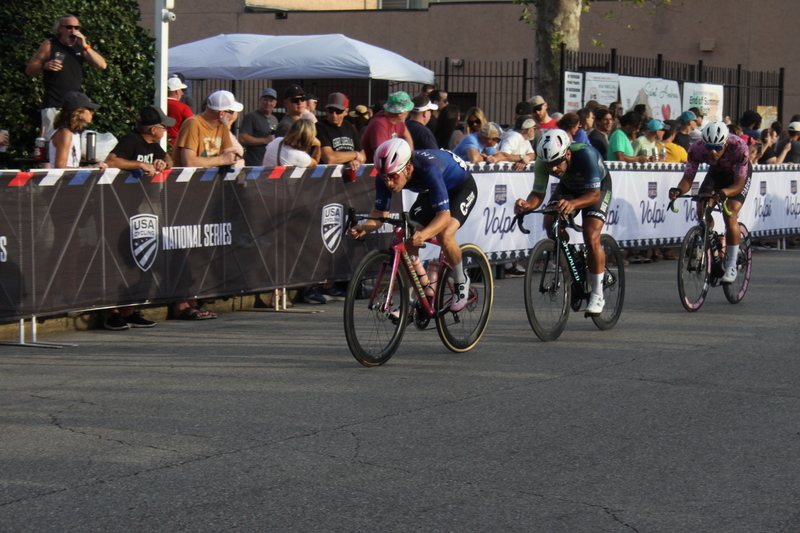 Giro della Montagna 2025 F -LXXXXV.jpg :: Giro della Montagna 2025, Gateway Cup 2025, August 31st 2025, Men's CAT 1, 70 Minutes of racing, a field of 150- The Giro della Montagna presented by VOLPI FOODS - the third stop of the Bommarito Audi West County Gateway Cup and the final event on the American Criterium Cup. The course is called -The Hill- for a reason long and rectangular the uphill race from turn 2 to turn 3 decides the race. Turn 4 leads to a Mach 5 downhill sprint, making lap positioning critical. -Presented by VOLPI FOODS- Category 1 (CAT I) The highest level, reserved for elite riders who have demonstrated exceptional skill and performance. -USA Cycling- UCI Racing License - Designed for individuals racing in UCI events on US soil or abroad, USA Cycling's International Membership grants you immediate access to thousands bike races around the world. -USA Cycling-