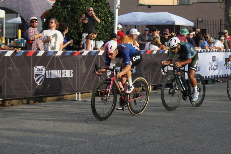 Giro della Montagna 2025 F -LXXXXVI.jpg :: Giro della Montagna 2025, Gateway Cup 2025, August 31st 2025, Men's CAT 1, 70 Minutes of racing, a field of 150- The Giro della Montagna presented by VOLPI FOODS - the third stop of the Bommarito Audi West County Gateway Cup and the final event on the American Criterium Cup. The course is called -The Hill- for a reason long and rectangular the uphill race from turn 2 to turn 3 decides the race. Turn 4 leads to a Mach 5 downhill sprint, making lap positioning critical. -Presented by VOLPI FOODS- Category 1 (CAT I) The highest level, reserved for elite riders who have demonstrated exceptional skill and performance. -USA Cycling- UCI Racing License - Designed for individuals racing in UCI events on US soil or abroad, USA Cycling's International Membership grants you immediate access to thousands bike races around the world. -USA Cycling-