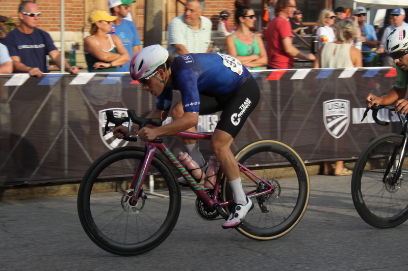 Giro della Montagna 2025 F -LXXXXVIII.jpg :: Giro della Montagna 2025, Gateway Cup 2025, August 31st 2025, Men's CAT 1, 70 Minutes of racing, a field of 150- The Giro della Montagna presented by VOLPI FOODS - the third stop of the Bommarito Audi West County Gateway Cup and the final event on the American Criterium Cup. The course is called -The Hill- for a reason long and rectangular the uphill race from turn 2 to turn 3 decides the race. Turn 4 leads to a Mach 5 downhill sprint, making lap positioning critical. -Presented by VOLPI FOODS- Category 1 (CAT I) The highest level, reserved for elite riders who have demonstrated exceptional skill and performance. -USA Cycling- UCI Racing License - Designed for individuals racing in UCI events on US soil or abroad, USA Cycling's International Membership grants you immediate access to thousands bike races around the world. -USA Cycling-