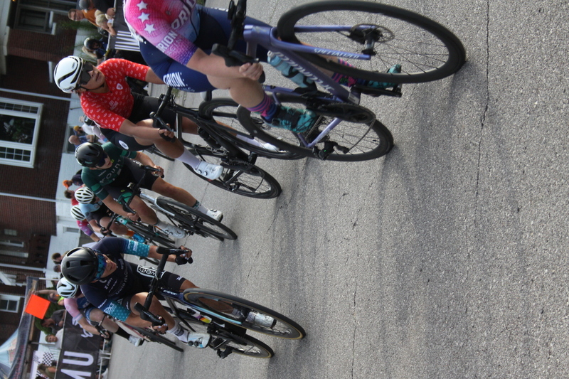 Giro della Montagna 2025 F -X.jpg :: Giro della Montagna 2025/Gateway Cup 2025 - American Criterium Cup 2025 - Women's Pro 1-2, 70 minutes of racing, a field 150, Stop 6 - Bommarito Audi West County Gateway Cup, Four days of racing over Labor Day Weekend, The Bommarito Audi West County Gateway Cup feature four of St. Louis signature neighborhoods and the final stage of the American Criterium Cup at the Classic Giro della Montagna Criterium. -USA Cycling- Pelton - in a bicycle race, the term -peloton- refers to the main group of riders, also known as the -pack- or -bunch.- Riders race in a pack to draft, which means they ride closely together to save energy and improve speed.   