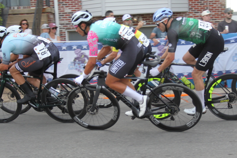 Giro della Montagna 2025 F -XXIX.jpg :: Giro della Montagna 2025, Gateway Cup 2025, August 31st 2025, Men's CAT 1, 70 Minutes of racing, a field of 150- The Giro della Montagna presented by VOLPI FOODS - the third stop of the Bommarito Audi West County Gateway Cup and the final event on the American Criterium Cup. The course is called -The Hill- for a reason long and rectangular the uphill race from turn 2 to turn 3 decides the race. Turn 4 leads to a Mach 5 downhill sprint, making lap positioning critical. -Presented by VOLPI FOODS- Category 1 (CAT I) The highest level, reserved for elite riders who have demonstrated exceptional skill and performance. -USA Cycling- UCI Racing License - Designed for individuals racing in UCI events on US soil or abroad, USA Cycling's International Membership grants you immediate access to thousands bike races around the world. -USA Cycling-