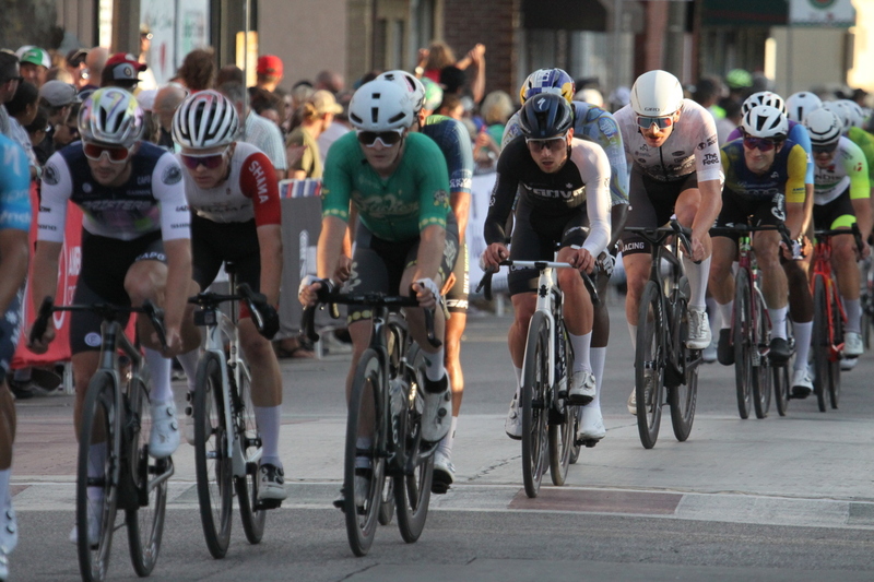 Giro della Montagna 2025 G -LVI.jpg :: Giro della Montagna 2025/Gateway Cup 2025 - Men's Pro CAT I- August 31st 2025, 70 minutes of racing, a field of 150, The Giro della Montagna began in 1986 and was the brainchild of lifetime resident, Joe Torrisi with the help of the St. Louis Cyclones the event took a few years to gain some momentum. It was held over the Fourth of July weekend to draw additional racers who were in town for the VP Fair cycling racers Giro became the cornerstone of the Gateway Cup in 1998 and more recently has been coordinated by the events group from Big Shark Bicycle Company. -Gateway Cup website- Union Cyclitse Internationale (UCI) is world governing body of cycling, recognized by the International Olympic Committee (IOC). It was founded on 14 April 1900 in Paris (France). Its headquarters have been located at the UCI World Cycling Centre (WCC) in Aigle (Switzerland). The UCI has 205 National Federations spread across continental confederations. (UCI) USA Cycling has a membership of 80,000, sanctions over 2,500 events annually, and is a member of the Union Cycliste Internationale (UCI) and the United States Olympic & Paralympic Committee (USOPC). -USA Cycling- The Gateway Cup is Governed and Sanctioned by USA Cycling. 