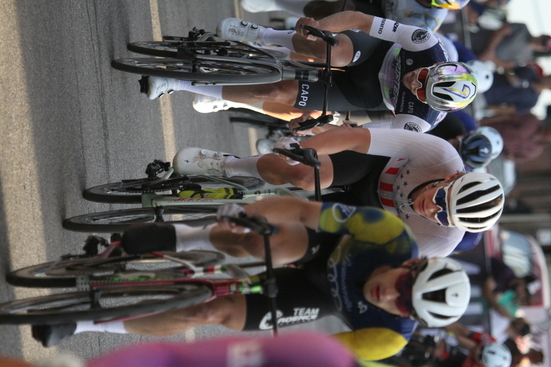 Giro della Montagna 2025 G -XIV.jpg :: Giro della Montagna 2025, Gateway Cup 2025, August 31st 2025, Men's CAT 1, 70 Minutes of racing, a field of 150- The Giro della Montagna presented by VOLPI FOODS - the third stop of the Bommarito Audi West County Gateway Cup and the final event on the American Criterium Cup. The course is called -The Hill- for a reason long and rectangular the uphill race from turn 2 to turn 3 decides the race. Turn 4 leads to a Mach 5 downhill sprint, making lap positioning critical. -Presented by VOLPI FOODS- Category 1 (CAT I) The highest level, reserved for elite riders who have demonstrated exceptional skill and performance. -USA Cycling- UCI Racing License - Designed for individuals racing in UCI events on US soil or abroad, USA Cycling's International Membership grants you immediate access to thousands bike races around the world. -USA Cycling-