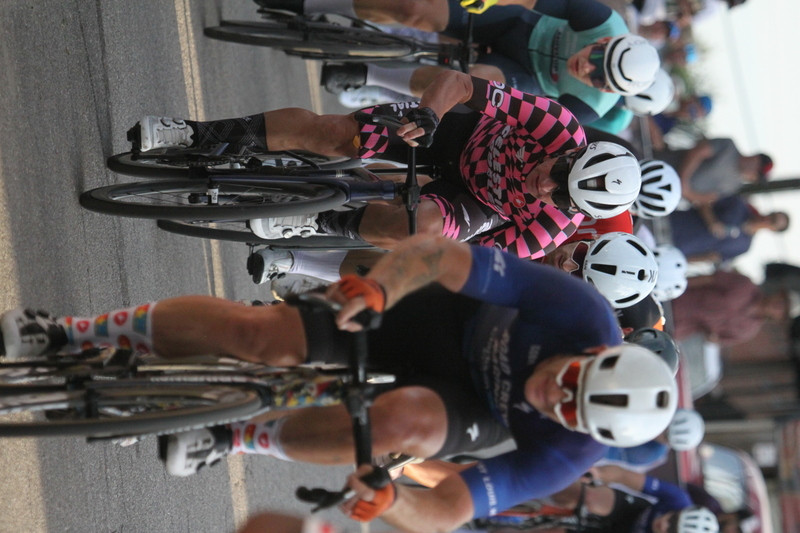 Giro della Montagna 2025 G -XIX.jpg :: Giro della Montagna 2025, Gateway Cup 2025, August 31st 2025, Men's CAT 1, 70 Minutes of racing, a field of 150- The Giro della Montagna presented by VOLPI FOODS - the third stop of the Bommarito Audi West County Gateway Cup and the final event on the American Criterium Cup. The course is called -The Hill- for a reason long and rectangular the uphill race from turn 2 to turn 3 decides the race. Turn 4 leads to a Mach 5 downhill sprint, making lap positioning critical. -Presented by VOLPI FOODS- Category 1 (CAT I) The highest level, reserved for elite riders who have demonstrated exceptional skill and performance. -USA Cycling- UCI Racing License - Designed for individuals racing in UCI events on US soil or abroad, USA Cycling's International Membership grants you immediate access to thousands bike races around the world. -USA Cycling-