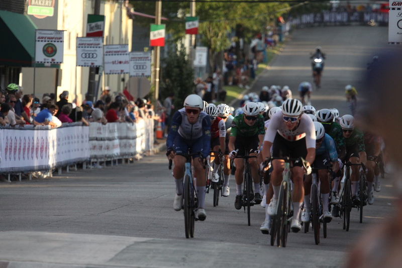 Giro della Montagna 2025 G -XXXX.jpg :: Giro della Montagna 2025/Gateway Cup 2025 - Men's Pro CAT I- August 31st 2025, 70 minutes of racing, a field of 150, The Giro della Montagna began in 1986 and was the brainchild of lifetime resident, Joe Torrisi with the help of the St. Louis Cyclones the event took a few years to gain some momentum. It was held over the Fourth of July weekend to draw additional racers who were in town for the VP Fair cycling racers Giro became the cornerstone of the Gateway Cup in 1998 and more recently has been coordinated by the events group from Big Shark Bicycle Company. -Gateway Cup website- Union Cyclitse Internationale (UCI) is world governing body of cycling, recognized by the International Olympic Committee (IOC). It was founded on 14 April 1900 in Paris (France). Its headquarters have been located at the UCI World Cycling Centre (WCC) in Aigle (Switzerland). The UCI has 205 National Federations spread across continental confederations. (UCI) USA Cycling has a membership of 80,000, sanctions over 2,500 events annually, and is a member of the Union Cycliste Internationale (UCI) and the United States Olympic & Paralympic Committee (USOPC). -USA Cycling- The Gateway Cup is Governed and Sanctioned by USA Cycling. 
