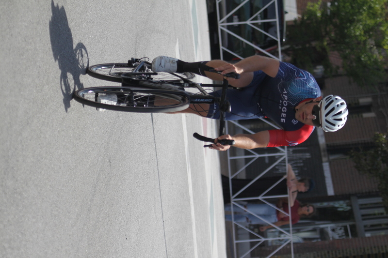Giro della Montagna 2025 LXXIV.jpg :: Giro della Montagna 2025/Gateway Cup 2025 - August, 31st, 2025 - Men's CAT 4/5 - The Giro della Montagna presented by Volpi Foods - the third stop of the Bommarito Audi West County Gateway Cup and the final event on the American Criterium Cup. The course is called -The Hill- for a reason. Long and rectangular, the uphill race from turn 2 to turn3 decides the race. Turn 4 leads to a Mach 5 downhill sprint, making lap positioning critical. Presented by Volpi Foods - A USA Cycling sanctioned race.
