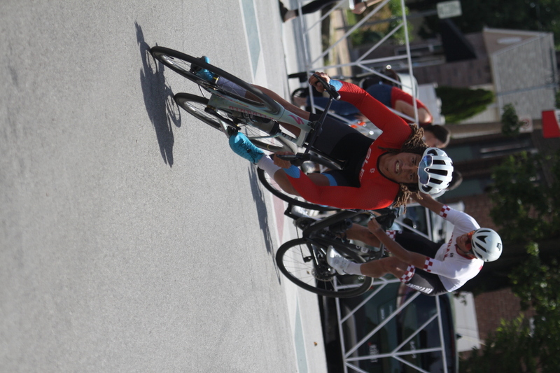 Giro della Montagna 2025 LXXXI.jpg :: Giro della Montagna 2025/Gateway Cup 2025 - August, 31st, 2025 - Men's CAT 4/5 - The Giro della Montagna presented by Volpi Foods - the third stop of the Bommarito Audi West County Gateway Cup and the final event on the American Criterium Cup. The course is called -The Hill- for a reason. Long and rectangular, the uphill race from turn 2 to turn3 decides the race. Turn 4 leads to a Mach 5 downhill sprint, making lap positioning critical. Presented by Volpi Foods - A USA Cycling sanctioned race.