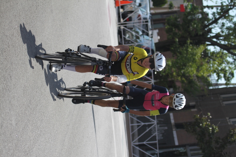 Giro della Montagna 2025 XVIII.jpg :: Giro della Montagna 2025/Gateway Cup 2025 - Juniors A (13-14, 15-16, 17-18) 25 minutes - The Giro della Montagna began in 1986 and was the brainchild of life-time resident, Joe Torrisi with half of the St. Louis Cyclones the event took a few years to gain some momentum. It was held over the Fourth of July weekend to draw additional racers who were intown for the VP Fair Cycling racers which were being held downtown the same weekend. The Giro became the cornerstone of the Gateway Cup in 1998 and more recently has been coordinated by the events group from Big Shark Bicycle Company. The Hill is pleased to continue this great relationship and is looking forward to many more years of Giro, Giro, Giro! USA Cycling sanctioned event. 