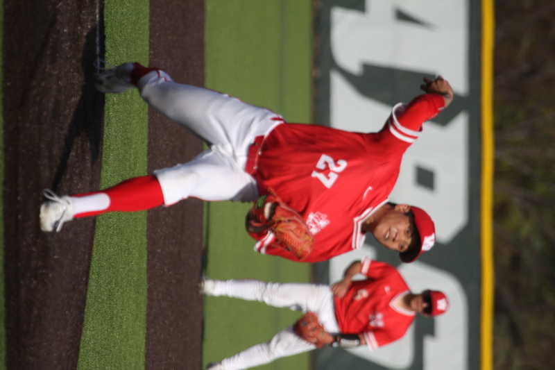 IMG_0068.jpg :: Wash U Baseball vs University of Platteville-Wisconsin at Kelly Field - Irv Utz Stadium on Washington University-St. Louis, Missouri, USA campus. Division III Baseball, University Athletic Association, NCAA Baseball