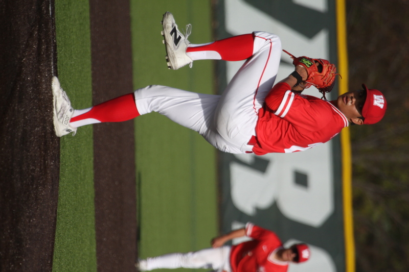 IMG_0071.jpg :: Wash U Baseball vs University of Platteville-Wisconsin at Kelly Field - Irv Utz Stadium on Washington University-St. Louis, Missouri, USA campus. Division III Baseball, University Athletic Association, NCAA Baseball