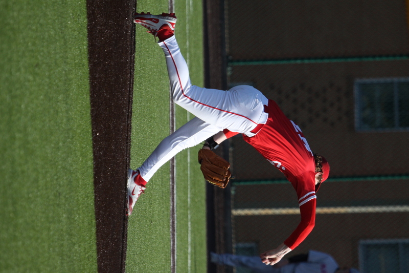 IMG_0112.jpg :: Wash U Baseball vs University of Platteville-Wisconsin at Kelly Field - Irv Utz Stadium on Washington University-St. Louis, Missouri, USA campus. Division III Baseball, University Athletic Association, NCAA Baseball