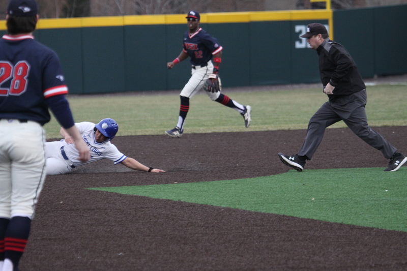 IMG_0174(1).jpg :: Saint Louis University vs University of Southern Indiana at Billikens Sports Center in St. Louis, Missouri, USA. NCAA Division I Collegiate Baseball 02/25/2026