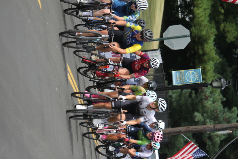 IMG_0487(1).jpg :: Tour de Florissant 2025/Gateway Cup 2025 - Women's 3-4-5 & Women's 40+, 40 minutes of racing, a field of 75 riders - September, 1st, 2025 - Tour de Florissant - New Course for 2025! The fourth and final leg of the Gateway Cup gets underway in Historic Old Town Florissant in St. Louis County. This technical course races through one of St. Louis' most nostalgic locales. Note - the course has been shifted to a flat finish in front of Historic City Hall, one mild climb, 6 turns. Category 4 (CAT 4) After gaining some experience, riders can upgrade to CAT 4, where races are longer and more competitive. Category 3 (CAT 3) This intermediate category features longer and more challenging races, requiring a good understanding of racing tactics. USA Cycling 