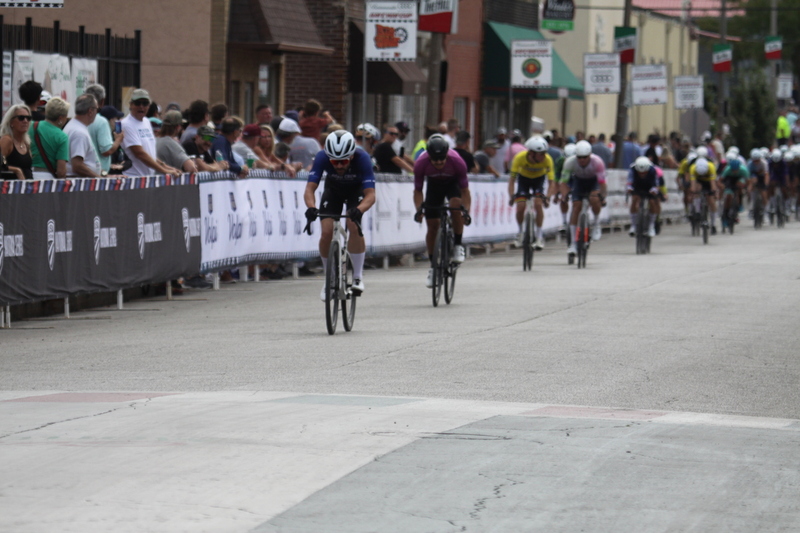 IMG_0746.jpg :: Giro della Montagna 2025/Gateway Cup 2025 - Men's CAT 3/4, 50 minutes of racing, August 31st 2025 - The Giro della Montagna presented VOLPI Foods - the third stop of the Bommarito Audi West County Gateway Cup and the final event of the American Criterium Cup. The course is called -The Hill- for a reason. Long and rectangular the uphill race from turn 2 to turn 3 decides the race. Toun 4 leads to a Mach 5 downhill sprint, making lap positioning critical. Presented by VOLPI Foods - Union Cycliste Internationale - UCI Racing License - Designed for individuals racing in UCI events on US soil or abroad. USA Cycling's International membership grants you immediate access to thousands of bike races across the world. -USA Cycling website-