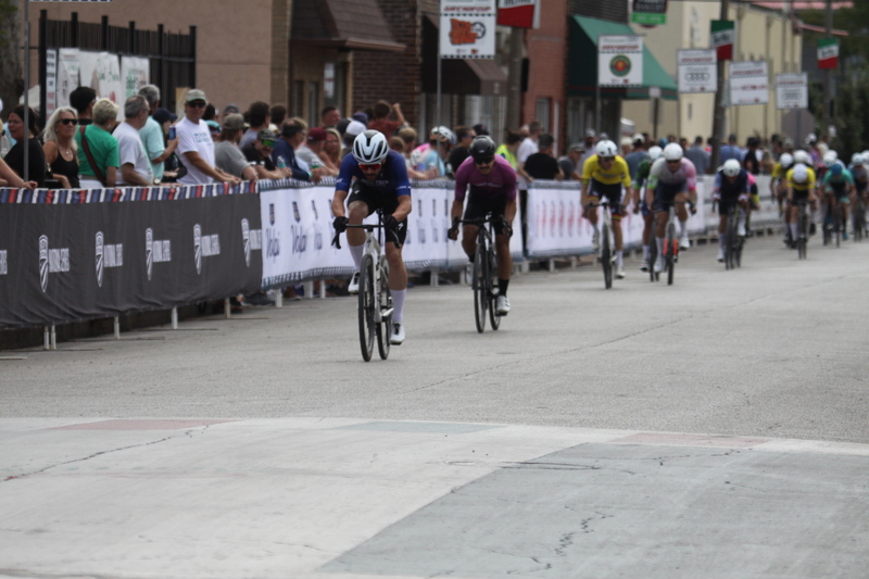 IMG_0747.jpg :: Giro della Montagna 2025/Gateway Cup 2025 - Men's CAT 3/4, 50 minutes of racing, August 31st 2025 - The Giro della Montagna presented VOLPI Foods - the third stop of the Bommarito Audi West County Gateway Cup and the final event of the American Criterium Cup. The course is called -The Hill- for a reason. Long and rectangular the uphill race from turn 2 to turn 3 decides the race. Toun 4 leads to a Mach 5 downhill sprint, making lap positioning critical. Presented by VOLPI Foods - Union Cycliste Internationale - UCI Racing License - Designed for individuals racing in UCI events on US soil or abroad. USA Cycling's International membership grants you immediate access to thousands of bike races across the world. -USA Cycling website-