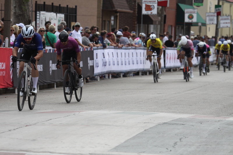 IMG_0750.jpg :: Giro della Montagna 2025/Gateway Cup 2025 - Men's CAT 3/4, 50 minutes of racing, August 31st 2025 - The Giro della Montagna presented VOLPI Foods - the third stop of the Bommarito Audi West County Gateway Cup and the final event of the American Criterium Cup. The course is called -The Hill- for a reason. Long and rectangular the uphill race from turn 2 to turn 3 decides the race. Toun 4 leads to a Mach 5 downhill sprint, making lap positioning critical. Presented by VOLPI Foods - Union Cycliste Internationale - UCI Racing License - Designed for individuals racing in UCI events on US soil or abroad. USA Cycling's International membership grants you immediate access to thousands of bike races across the world. -USA Cycling website-