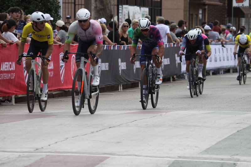 IMG_0754.jpg :: Giro della Montagna 2025/Gateway Cup 2025 - Men's CAT 3/4, 50 minutes of racing, August 31st 2025 - The Giro della Montagna presented VOLPI Foods - the third stop of the Bommarito Audi West County Gateway Cup and the final event of the American Criterium Cup. The course is called -The Hill- for a reason. Long and rectangular the uphill race from turn 2 to turn 3 decides the race. Toun 4 leads to a Mach 5 downhill sprint, making lap positioning critical. Presented by VOLPI Foods - Union Cycliste Internationale - UCI Racing License - Designed for individuals racing in UCI events on US soil or abroad. USA Cycling's International membership grants you immediate access to thousands of bike races across the world. -USA Cycling website-