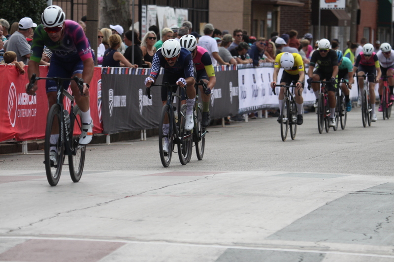 IMG_0755.jpg :: Giro della Montagna 2025/Gateway Cup 2025 - Men's CAT 3/4, 50 minutes of racing, August 31st 2025 - The Giro della Montagna presented VOLPI Foods - the third stop of the Bommarito Audi West County Gateway Cup and the final event of the American Criterium Cup. The course is called -The Hill- for a reason. Long and rectangular the uphill race from turn 2 to turn 3 decides the race. Toun 4 leads to a Mach 5 downhill sprint, making lap positioning critical. Presented by VOLPI Foods - Union Cycliste Internationale - UCI Racing License - Designed for individuals racing in UCI events on US soil or abroad. USA Cycling's International membership grants you immediate access to thousands of bike races across the world. -USA Cycling website-