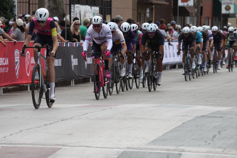 IMG_0761.jpg :: Giro della Montagna 2025/Gateway Cup 2025 - Men's CAT 3/4, 50 minutes of racing, August 31st 2025 - The Giro della Montagna presented VOLPI Foods - the third stop of the Bommarito Audi West County Gateway Cup and the final event of the American Criterium Cup. The course is called -The Hill- for a reason. Long and rectangular the uphill race from turn 2 to turn 3 decides the race. Toun 4 leads to a Mach 5 downhill sprint, making lap positioning critical. Presented by VOLPI Foods - Union Cycliste Internationale - UCI Racing License - Designed for individuals racing in UCI events on US soil or abroad. USA Cycling's International membership grants you immediate access to thousands of bike races across the world. -USA Cycling website-