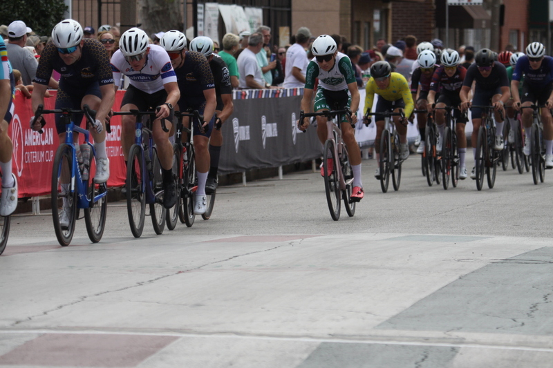 IMG_0765.jpg :: Giro della Montagna 2025/Gateway Cup 2025 - Men's CAT 3/4, 50 minutes of racing, August 31st 2025 - The Giro della Montagna presented VOLPI Foods - the third stop of the Bommarito Audi West County Gateway Cup and the final event of the American Criterium Cup. The course is called -The Hill- for a reason. Long and rectangular the uphill race from turn 2 to turn 3 decides the race. Toun 4 leads to a Mach 5 downhill sprint, making lap positioning critical. Presented by VOLPI Foods - Union Cycliste Internationale - UCI Racing License - Designed for individuals racing in UCI events on US soil or abroad. USA Cycling's International membership grants you immediate access to thousands of bike races across the world. -USA Cycling website-