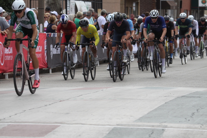 IMG_0767.jpg :: Giro della Montagna 2025/Gateway Cup 2025 - Men's CAT 3/4, 50 minutes of racing, August 31st 2025 - The Giro della Montagna presented VOLPI Foods - the third stop of the Bommarito Audi West County Gateway Cup and the final event of the American Criterium Cup. The course is called -The Hill- for a reason. Long and rectangular the uphill race from turn 2 to turn 3 decides the race. Toun 4 leads to a Mach 5 downhill sprint, making lap positioning critical. Presented by VOLPI Foods - Union Cycliste Internationale - UCI Racing License - Designed for individuals racing in UCI events on US soil or abroad. USA Cycling's International membership grants you immediate access to thousands of bike races across the world. -USA Cycling website-
