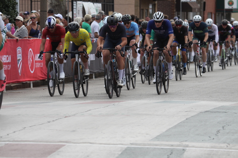 IMG_0768.jpg :: Giro della Montagna 2025/Gateway Cup 2025 - Men's CAT 3/4, 50 minutes of racing, August 31st 2025 - The Giro della Montagna presented VOLPI Foods - the third stop of the Bommarito Audi West County Gateway Cup and the final event of the American Criterium Cup. The course is called -The Hill- for a reason. Long and rectangular the uphill race from turn 2 to turn 3 decides the race. Toun 4 leads to a Mach 5 downhill sprint, making lap positioning critical. Presented by VOLPI Foods - Union Cycliste Internationale - UCI Racing License - Designed for individuals racing in UCI events on US soil or abroad. USA Cycling's International membership grants you immediate access to thousands of bike races across the world. -USA Cycling website-